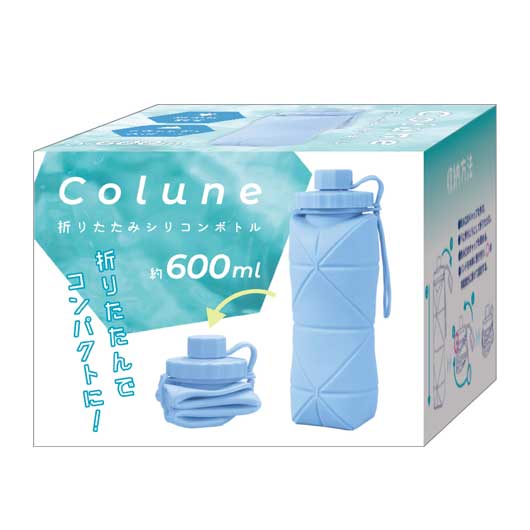 コルン／シリコン折りたたみボトル６００ｍｌ画像5