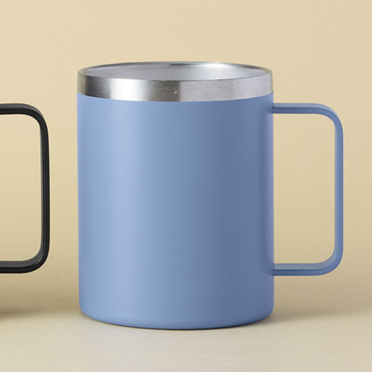 ランジュ／真空ステンレスマグカップ４５０ｍｌ□ブルー画像3
