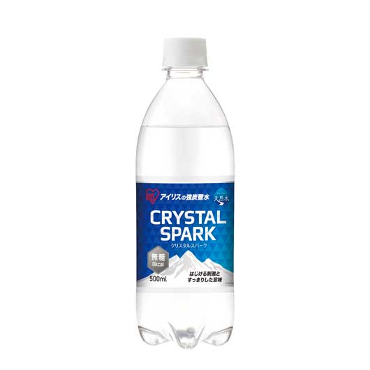  【24個単位】クリスタルスパーク強炭酸水　プレーン