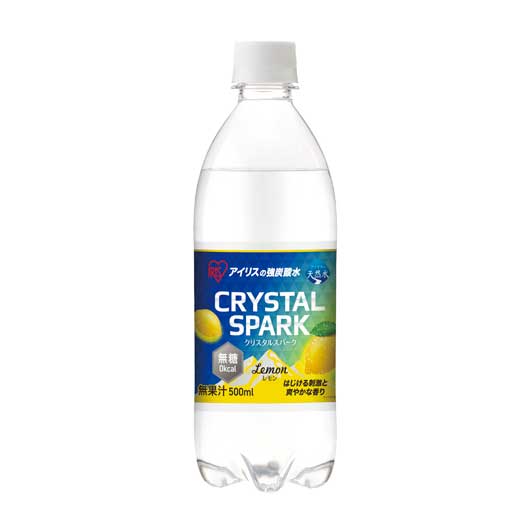  【24個単位】クリスタルスパーク強炭酸水　レモン