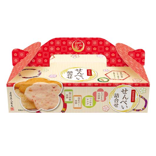 【40個単位】せんべい詰合せＢＯＸ画像3