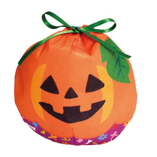 【60個単位】ハロウィン巾着　お菓子３点セット画像2