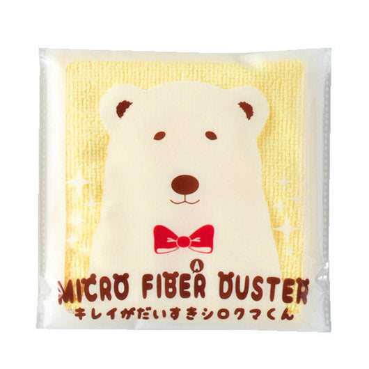 キレイがだいすきシロクマくん／マイクロファイバーダスター画像2