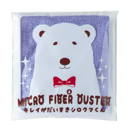 キレイがだいすきシロクマくん／マイクロファイバーダスター画像6