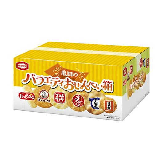 22 亀田製菓 亀田のバラエティおせんべい箱