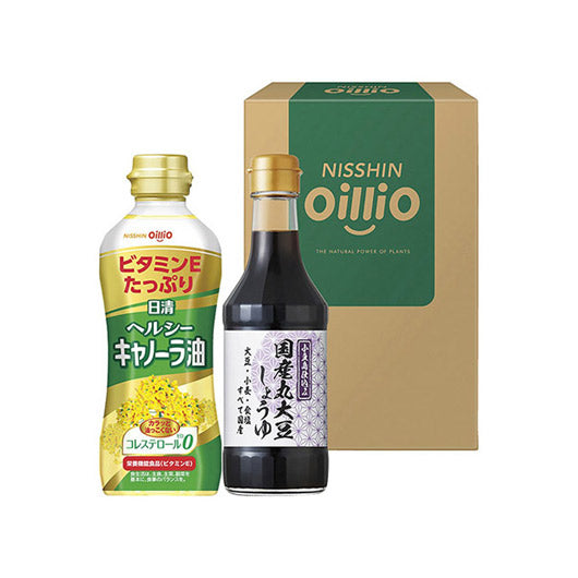 27 日清オイリオ ヘルシーオイル＆国産丸大豆醤油ギフト