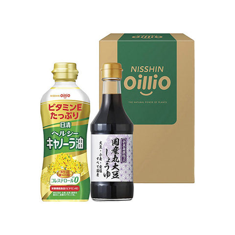 27 日清オイリオ ヘルシーオイル＆国産丸大豆醤油ギフト
