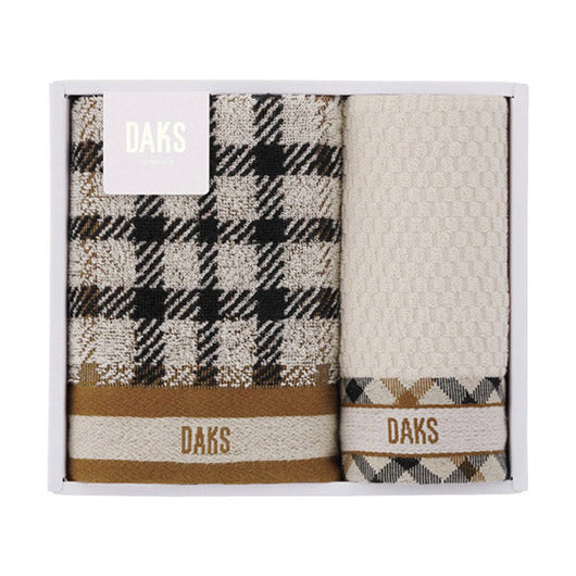 DAKS〈ダブルハウスチェック〉フェイスタオル＆タオルハンカチ画像3