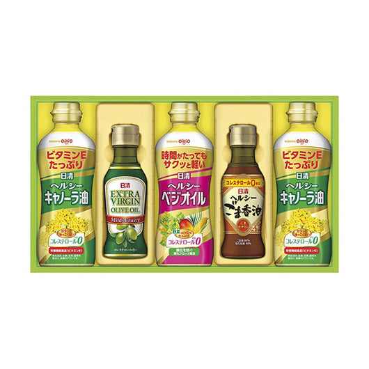 日清オイリオ オリーブオイル＆バラエティオイルギフト画像3