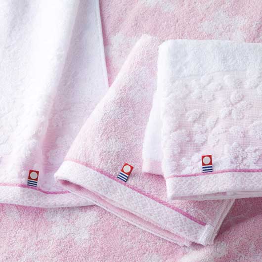 今治製タオル〈咲染桜〉フェイスタオル＆ウォッシュタオル画像3