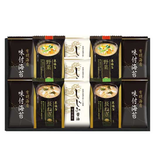 マルコメフリーズドライみそ汁＆有明海産味付海苔セット画像3