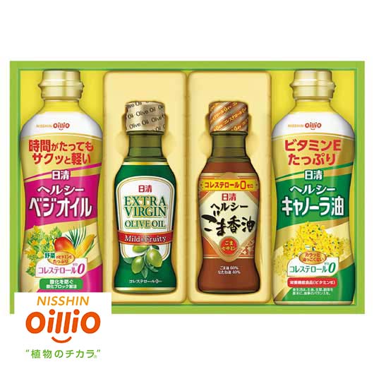 日清オイリオ オリーブオイル＆バラエティオイルギフト画像3