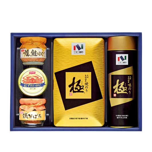 ニコニコのり〈MBシリーズ〉「極」味のり･焼のり･瓶･缶詰合せ画像3