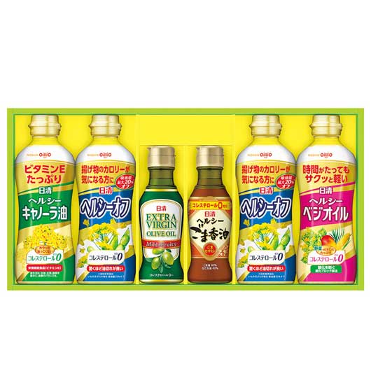 日清オイリオ オリーブオイル＆バラエティオイルギフト画像2
