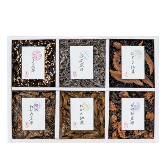 廣川昆布 御昆布 6品佃煮詰合せ画像3