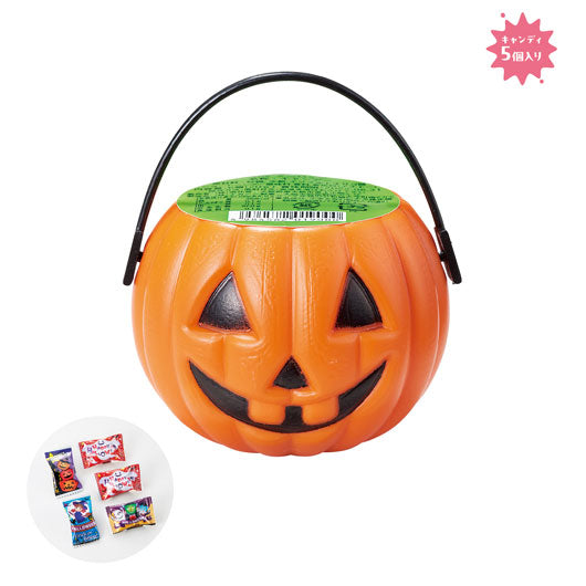  【120個単位】ハロウィン　キャンディ入ミニバケツ