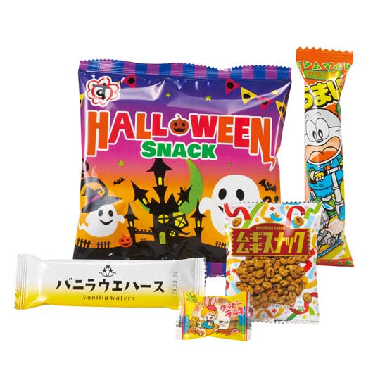 【100個単位】ハロウィン　お菓子詰合せ５点セット画像3