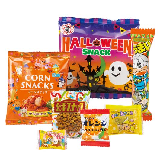 【100個単位】ハロウィン　お菓子７点詰合せ画像3