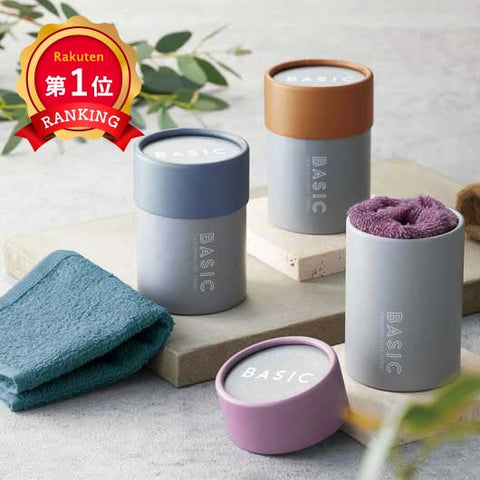  【プチギフト 200円】ＢＡＳＩＣ　ハンカチタオル
タオルハンカチ ミニタオル ペン立て かわいい おしゃれ  実用ギフト 結婚式 ２次会 退職 センスのいい 粗品 販促品 景品 イベント ノベルティ ご挨拶