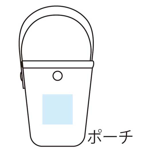 ルーチェ　ポーチ付エコバッグ画像10