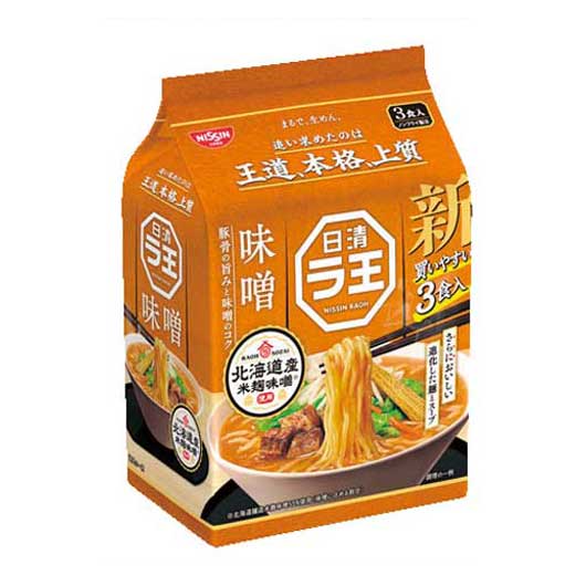 【36個単位】日清ラ王３食パック　味噌画像2