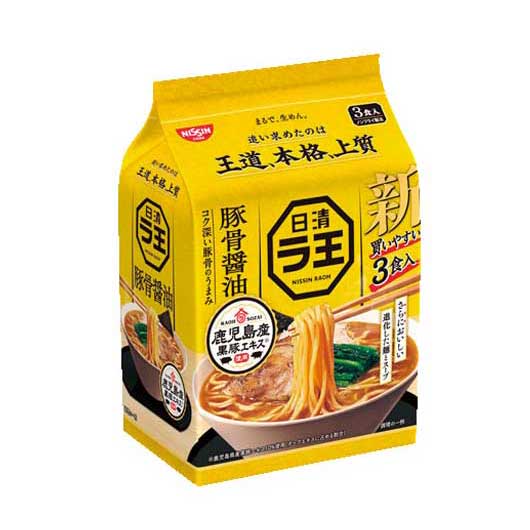 【36個単位】日清ラ王３食パック　豚骨醤油画像2