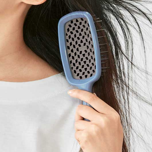 髪にやさしい　速乾ヘアブラシ画像2
