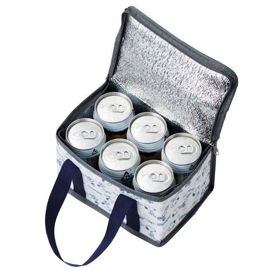 スヌーピー　ハッピー保冷温６缶バッグ画像4