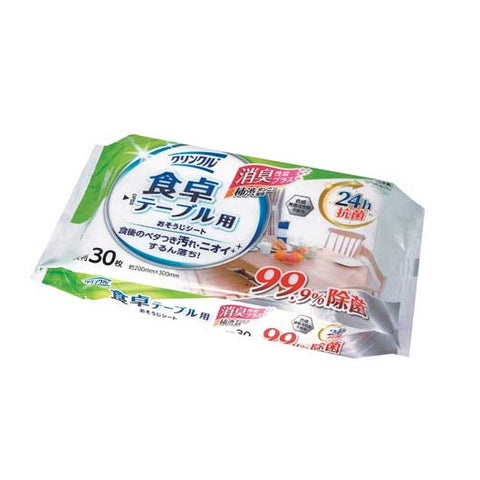 【150個単位】クリンクルおそうじシート　食卓テーブル用３０枚