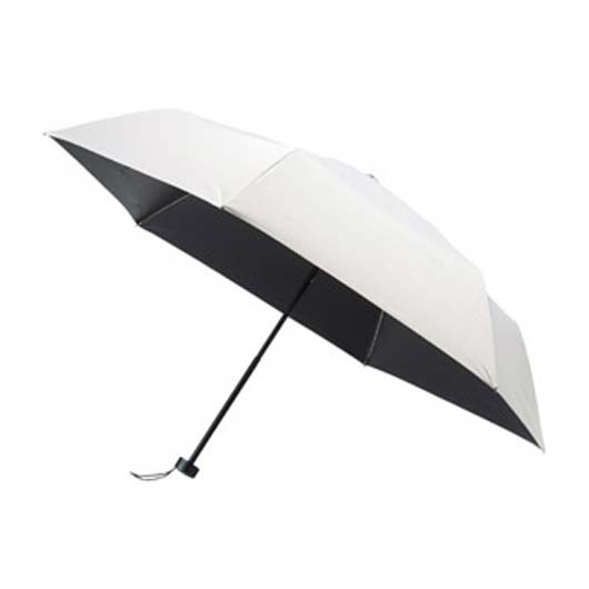  アイスグレー晴雨兼用折りたたみ傘