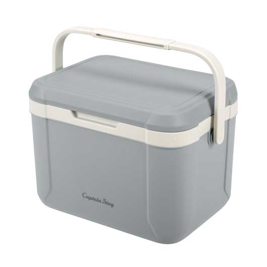 キャプテンスタッグ　シャルマンクーラーボックス　アイスグレー画像2