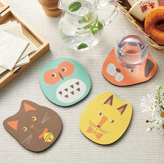 アニマルメリー　珪藻土ソフトコースター画像11