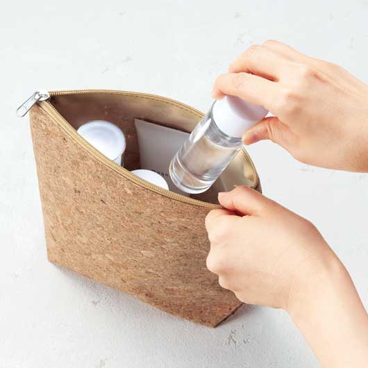 リル　コルクでできたマルチポーチ画像6