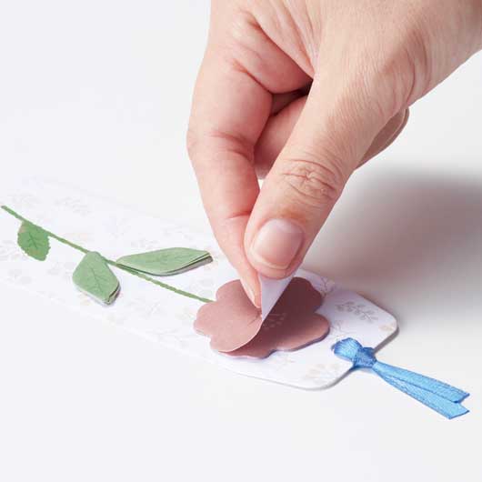 フラワーブックマークふせん画像7