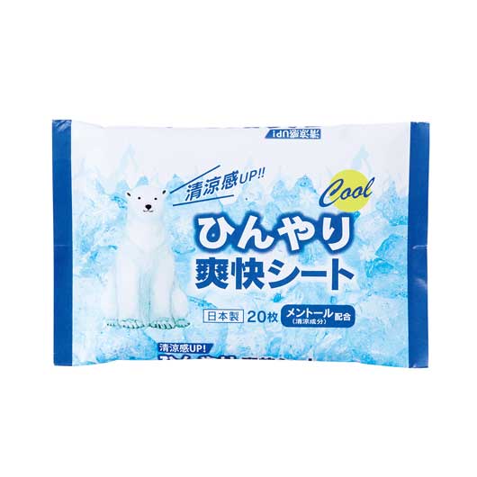 【240個単位】ひんやり爽快シート２０枚入画像2