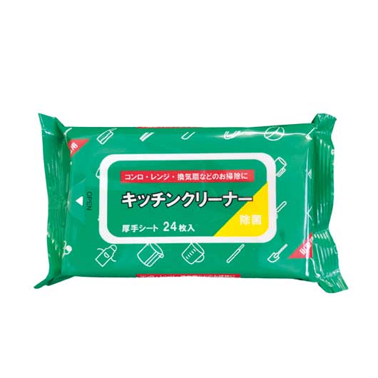 【100個単位】キッチンクリーナー２４枚入　除菌画像2