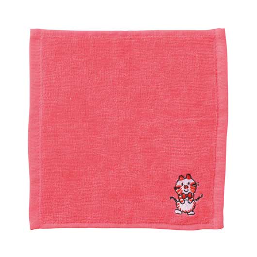  チャーミーレトロ　コットンハンカチタオル