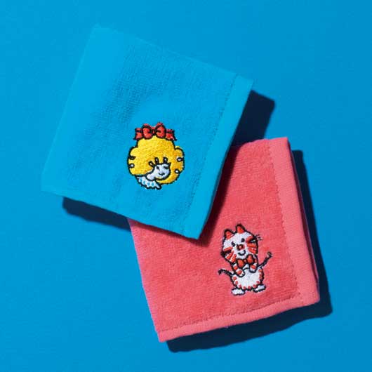 チャーミーレトロ　コットンハンカチタオル画像3