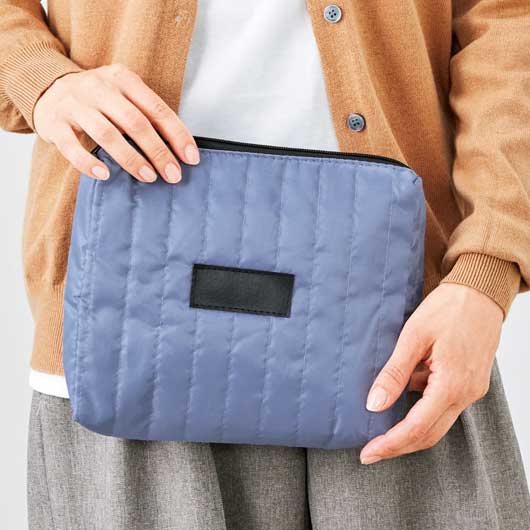 タテキルト　スクエアポーチ画像6