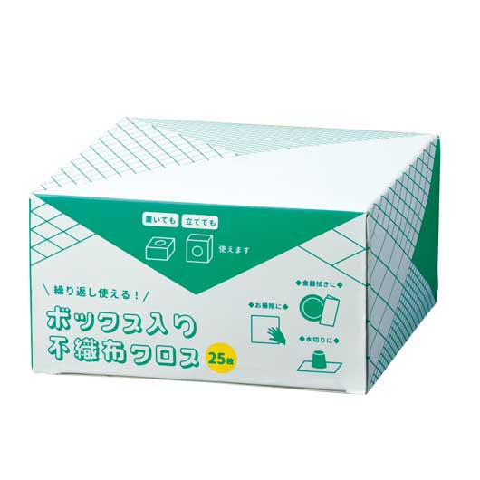 ボックス入り　不織布クロス　２５枚画像3