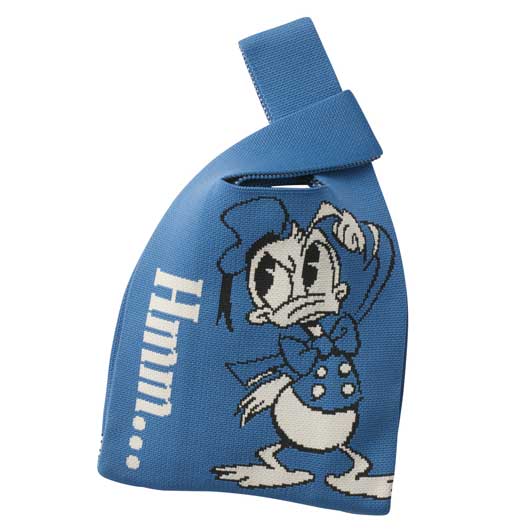 ミッキー＆ドナルド　ニットバッグ画像6