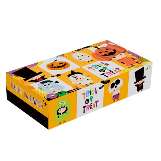 【60個単位】ハッピーハロウィンＢＯＸティッシュ１００Ｗ５個組画像2