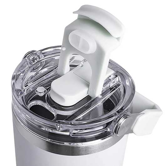 ストロー付２ＷＡＹタンブラー９００ｍｌ　グレー画像3