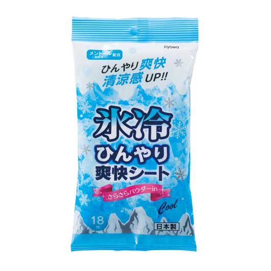 【360個単位】氷冷ひんやり爽快シート１８枚入　無香画像2