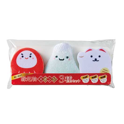 使い分け！縁起物スポンジ３種セット画像4