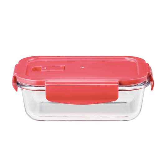  【24個単位】フタ付耐熱ガラス保存容器