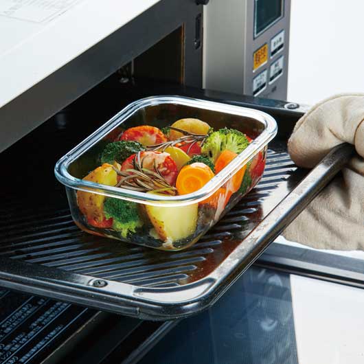 【24個単位】フタ付耐熱ガラス保存容器画像7