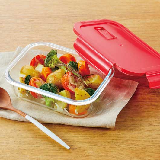 【24個単位】フタ付耐熱ガラス保存容器画像8