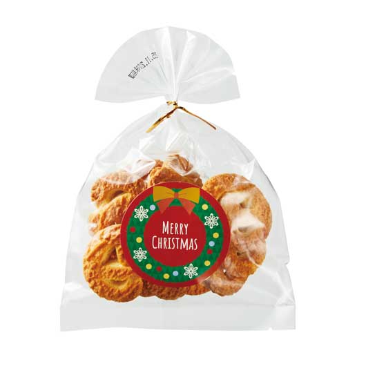  【120個単位】クリスマスクッキー　ミルク味