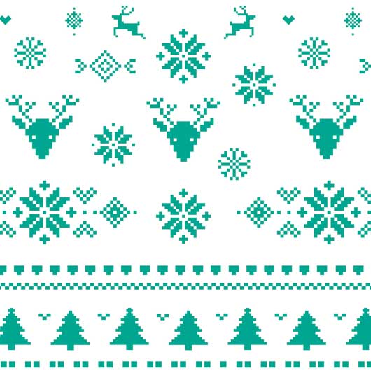 【60個単位】クリスマスＢＯＸティッシュ１２０Ｗ画像2